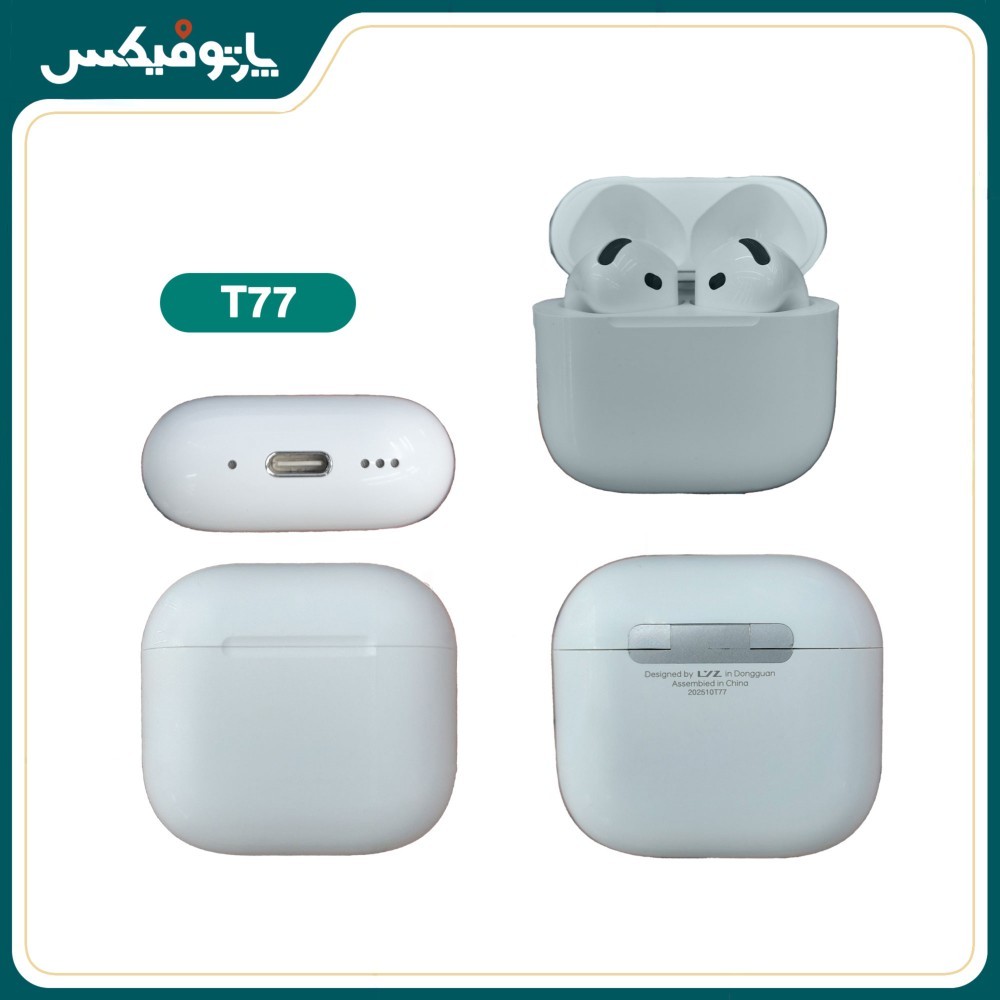 هندزفری بلوتوثی TWS مدل T77
