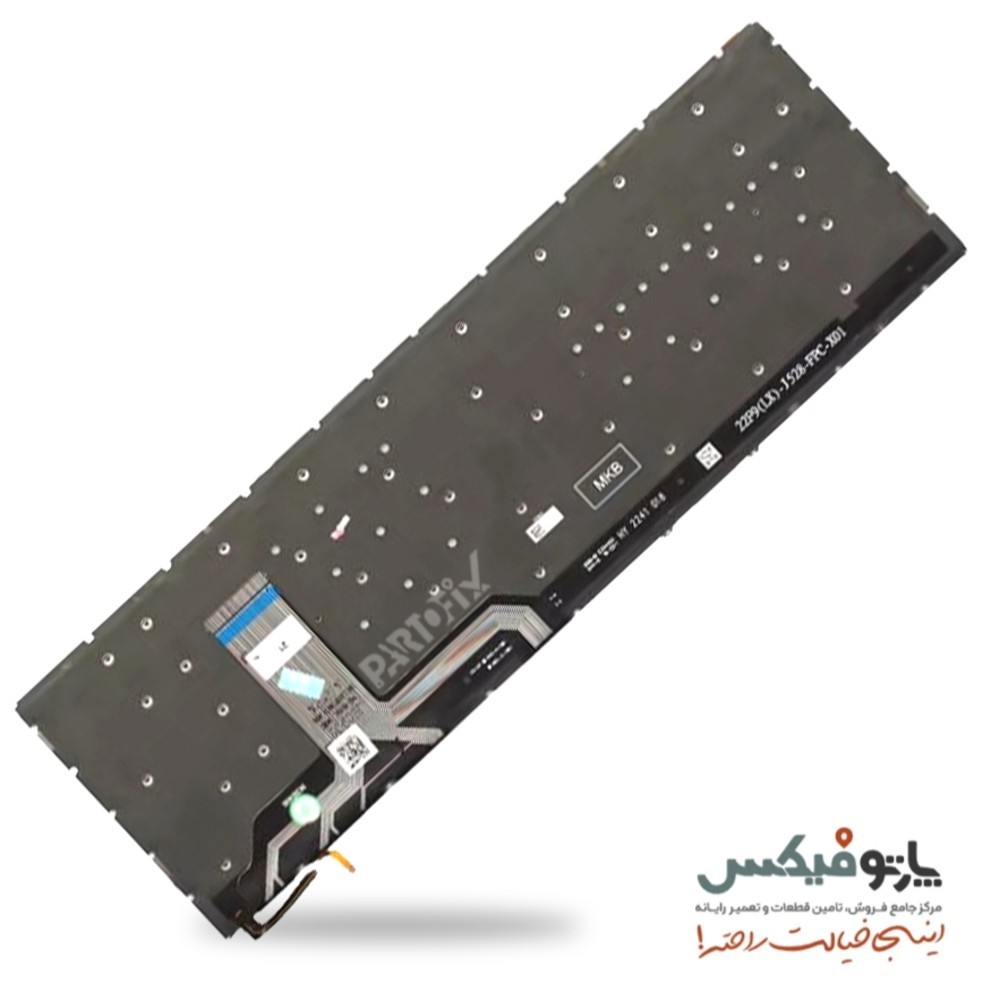 کیبورد لپ تاپ ایسوس Asus VivoBook E1504 X1504 K3604 بدون بکلایت - مشکی
