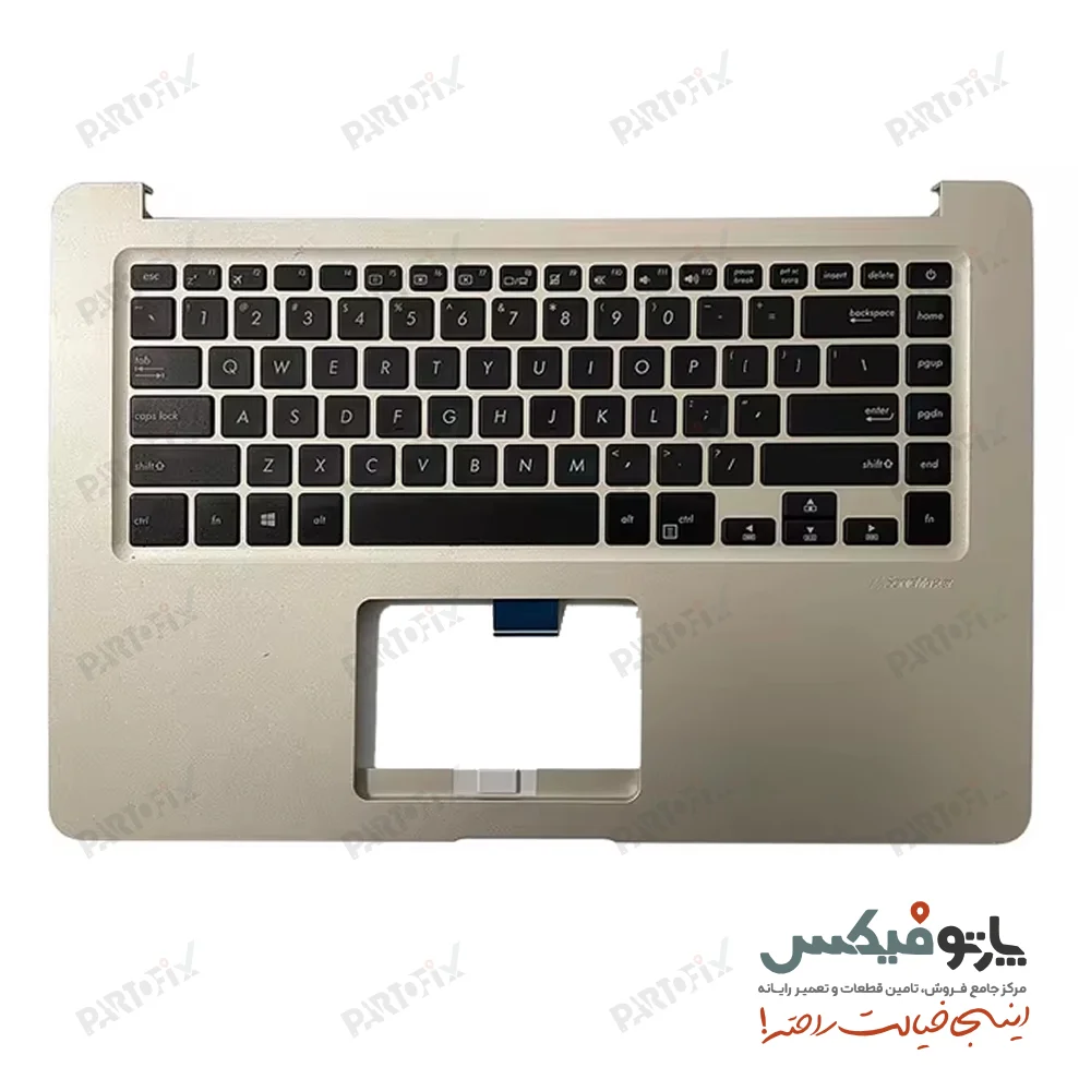 قاب دور کیبورد (C) لپ تاپ ایسوس Asus N580 X580 با بکلایت و کیبورد