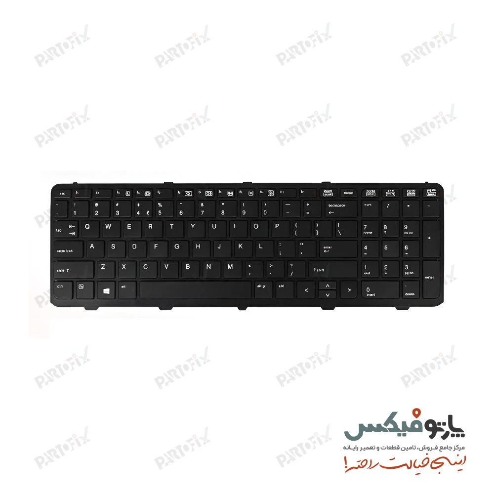 کیبورد لپ تاپ اچ پی HP ProBook 650 G1 مشکی