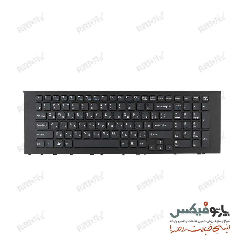 کیبورد لپ تاپ سونی Sony Vaio VPC-EF مشکی