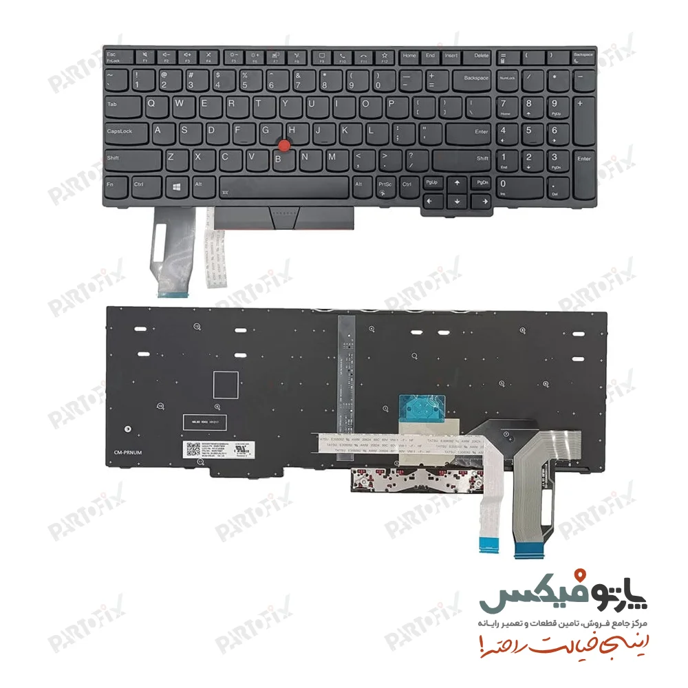 کیبورد لپ تاپ لنوو Lenovo ThinkPad R60 T60 R61 T500 T400 بدون بکلایت-با موس