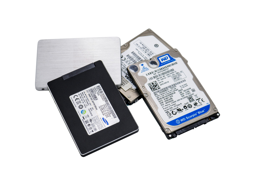 SSD در برابر HDD: ظرفیت ذخیره سازی
